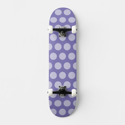 Paarse Marokkaanse Stippen Skateboard (Voorkant)