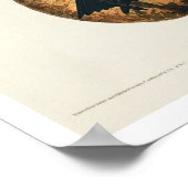 Paarse Martin door het Poster Audubon (Hoek)