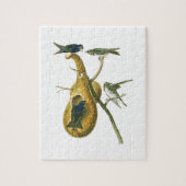 Paarse Martin John James Audubon Birds of America Legpuzzel (Verticaal)