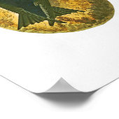 Paarse Martin John James Audubon Birds of America Poster (Hoek)