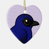 Paarse Martin Keramisch Ornament (Rechts)