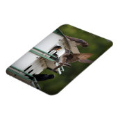 Paarse Martin Mates Magneet (Linkerzijde)