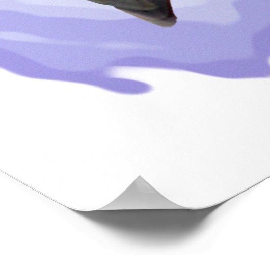 Paarse Martin Poster (Hoek)