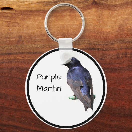 Paarse Martin Sleutelhanger (Voorkant)