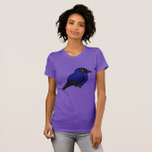 Paarse Martin T-shirt (Voorkant volledig)