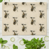 Paarse Martin uit Audubon's Birds of America Theedoek (Gevouwen)