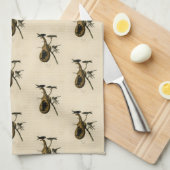 Paarse Martin uit Audubon's Birds of America Theedoek (Quarter Fold)