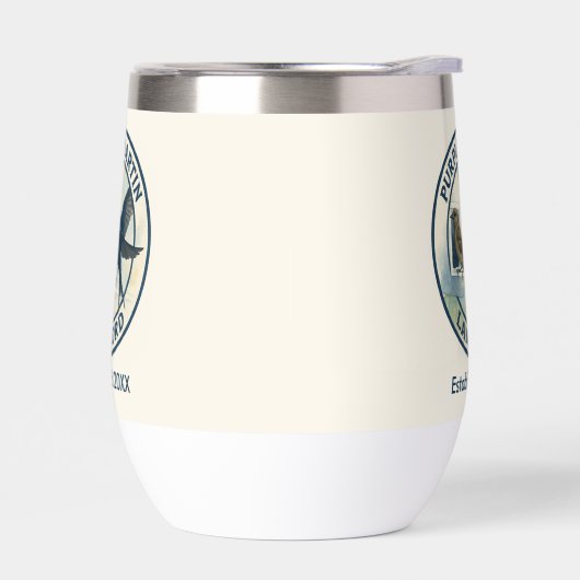 Paarse Martin verhuurder Natuur Swallow Bird kaleb (Links)