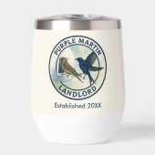 Paarse Martin verhuurder Natuur Swallow Bird kaleb (Voorkant)