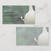 Paarse martin visitekaartje (Voorkant / Achterkant)