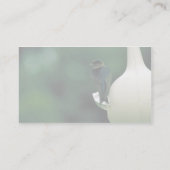 Paarse martin visitekaartje (Achterkant)