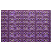Paarse maskermaskers stof (Fat Quarter)