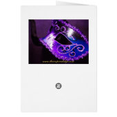 Paarse Masqurade-kaart (Achterkant)