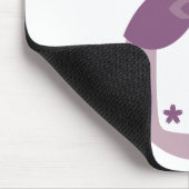 Paarse Matryoshka Doll Muismat (Hoek)