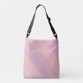 Paarse Mauve 80s Mode Crossbody Tas (Achterkant)