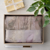  paarse mauve Engelse rozen barok stijl Tissuepapier (Geschenk)