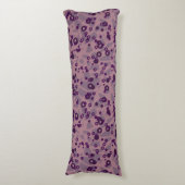 paarse mauve geometrisch lichaamskussen (Voorkant Verticaal)