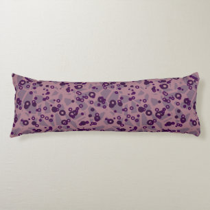 paarse mauve geometrisch lichaamskussen