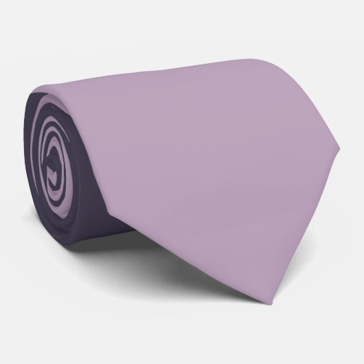 Paarse Mauve Ombre Elegant Gradient Stropdas (Opgerold)