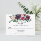 Paarse Mauve Roze Pruim Rood Violet Groen RSVP (Staand voorkant)