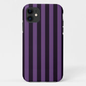 Paarse Mauve Stripes Case-Mate iPhone Case (Achterkant)