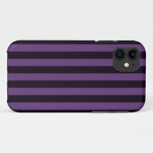 Paarse Mauve Stripes Case-Mate iPhone Case (Achterkant (horizontaal))