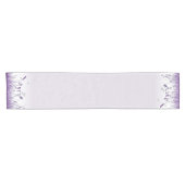 Paarse Meadow en Butterflies Korte Tafelloper (Horizontaal)