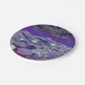 Paarse Meerdroom Papieren Bordje (Gekanteld)
