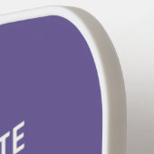 Paarse Meisje's Pickleball Paddle (Links Detail)