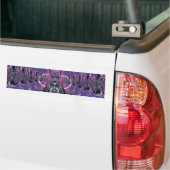 Paarse Melkweg Bumpersticker (Op Truck)