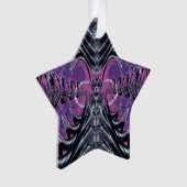 Paarse Melkweg Ornament (voorkant)