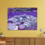 Paarse Meren Droom Canvas Afdruk (Insitu (Woonkamer))