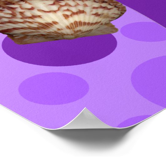 Paarse Merfaery en Dolphin Print (Hoek)