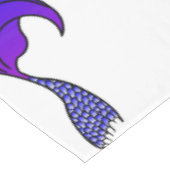 Paarse mermaid Tail Tablecloth Tafelkleed (Gekanteld)