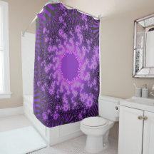 Paarse Metallic Sunburst