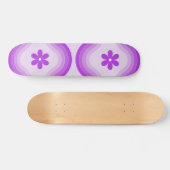 Paarse middeleeuwse moderne regenboog Abstract Persoonlijk Skateboard (Horizontaal)