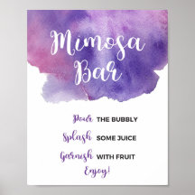 Paarse Mimosa Bar