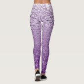 Paarse mini-Tegel met Fade Mini Leggings (Achterkant)