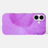 Paarse minimalistisch Case-Mate iPhone case (Achterkant (horizontaal))