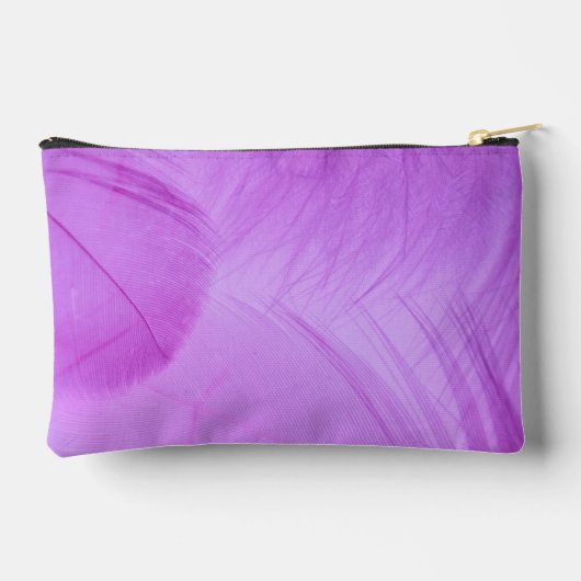 Paarse minimalistische make-up Hoesje Etui (Achterkant)