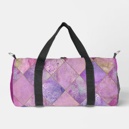 "Paarse minnaar" Print Plunjezak