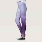 Paarse Mist Mysterieuze Mist Smoky Halloween Leggings (Links)