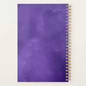 Paarse Mist Persoonlijke Dagelijkse en Doelen Aang Planner (Achterkant)
