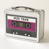 Paarse Mix-tape: 80 en 90-inch geïnspireerd cadeau (Achterkant)