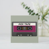 Paarse Mix-tape: 80 en 90-inch geïnspireerd cadeau (Staand voorkant)
