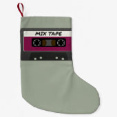 Paarse Mix-tape: 80 en 90-inch geïnspireerd cadeau Kleine Kerstsok (Voorkant)