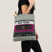 Paarse Mix-tape: 80 en 90-inch geïnspireerd cadeau Tote Bag (Dichtbij)