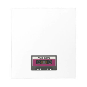 Paarse Mix Tape - Geschenk geïnspireerd door de ja Notitieblok