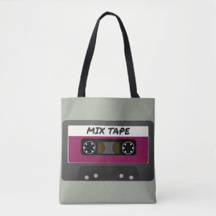 Paarse Mix Tape - Geschenk geïnspireerd door de ja Tote Bag