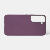 Paarse modder samsung galaxy hoesje (Achterkant horizontaal)